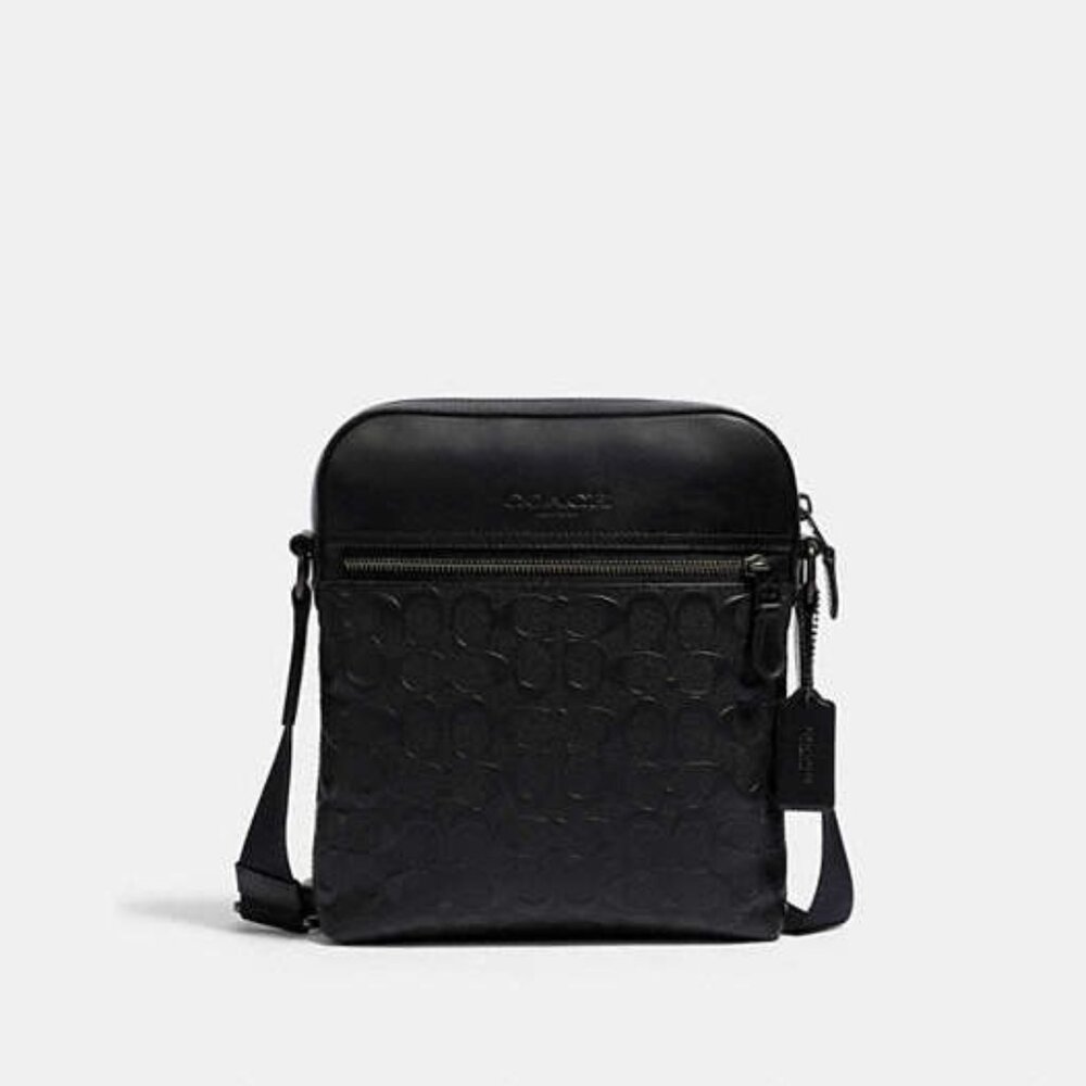Houston Flight Bag In Signature Leather